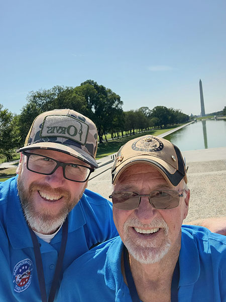 Alcona veteran receives Honor Flight to DC